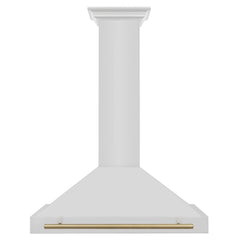 ZLINE 36" Autograph Edition Stainless Steel Range Hood with Stainless Steel Shell (KB4STZ-36) - The Home Selection