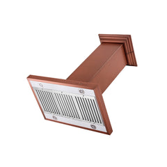 ZLINE 36" Designer Series Copper Island Mount Range Hood - 8KL3iC-36 - The Home Selection