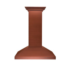 ZLINE 36" Designer Series Copper Island Mount Range Hood - 8KL3iC-36 - The Home Selection