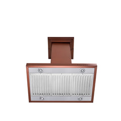 ZLINE 36" Designer Series Copper Island Mount Range Hood - 8KL3iC-36 - The Home Selection