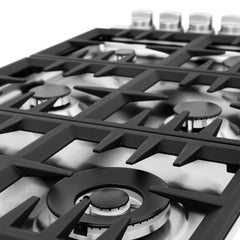 ZLINE 36" Dropin Gas Stovetop with 6 Gas Burners - RC36 - The Home Selection