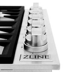 ZLINE 36" Dropin Gas Stovetop with 6 Gas Burners - RC36 - The Home Selection