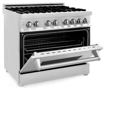 ZLINE 36" Dual Fuel Range in Stainless Steel - RA36 - The Home Selection