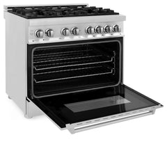 ZLINE 36" Dual Fuel Range in Stainless Steel - RA36 - The Home Selection