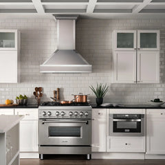 ZLINE 36" Dual Fuel Range in Stainless Steel - RA36 - The Home Selection