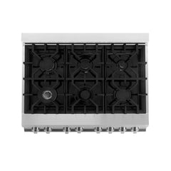 ZLINE 36" Dual Fuel Range in Stainless Steel - RA36 - The Home Selection
