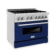 ZLINE 36" Dual Fuel Range in Stainless Steel - RA36 - The Home Selection