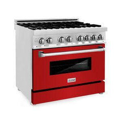 ZLINE 36" Dual Fuel Range in Stainless Steel - RA36 - The Home Selection