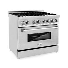 ZLINE 36" Dual Fuel Range in Stainless Steel - RA36 - The Home Selection