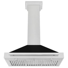 ZLINE 36" DuraSnow® Stainless Steel Range Hood with Stainless Steel Handle (KB4SNX-36) - The Home Selection