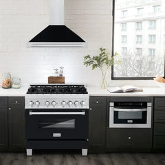 ZLINE 36" DuraSnow® Stainless Steel Range Hood with Stainless Steel Handle (KB4SNX-36) - The Home Selection