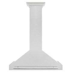 ZLINE 36" DuraSnow® Stainless Steel Range Hood with Stainless Steel Handle (KB4SNX-36) - The Home Selection