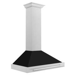 ZLINE 36" DuraSnow® Stainless Steel Range Hood with Stainless Steel Handle (KB4SNX-36) - The Home Selection