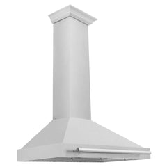 ZLINE 36" DuraSnow® Stainless Steel Range Hood with Stainless Steel Handle (KB4SNX-36) - The Home Selection