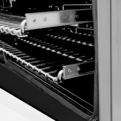ZLINE 36" Professional Dual Fuel Range in DuraSnow - RAS-36 - The Home Selection
