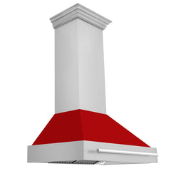 ZLINE 36" Stainless Steel Range Hood Stainless Steel Handle - 8654STX-36 - The Home Selection