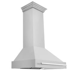 ZLINE 36" Stainless Steel Range Hood Stainless Steel Handle - 8654STX-36 - The Home Selection