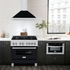 ZLINE 36" Stainless Steel Range Hood with Stainless Steel Handle (KB4STX-36) - The Home Selection