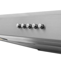 ZLINE 400 CFM Ducted Under Cabinet Range Hood in Stainless Steel - Hardwired Power - 617 - The Home Selection