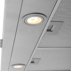 ZLINE 400 CFM Ducted Under Cabinet Range Hood in Stainless Steel - Hardwired Power - 617 - The Home Selection