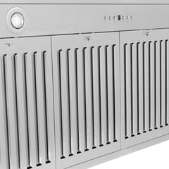 ZLINE 48" Autograph Edition DuraSnow® Stainless Steel Range Hood with White Matte Shell (KB4SNZ-WM48) - The Home Selection