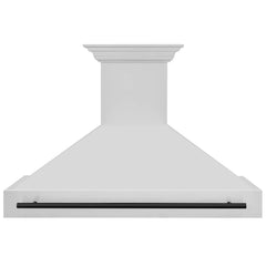 ZLINE 48" Autograph Edition Stainless Steel Range Hood with Stainless Steel Shell and Handle - 8654STZ-48 - The Home Selection