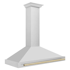 ZLINE 48" Autograph Edition Stainless Steel Range Hood with Stainless Steel Shell (KB4STZ-48) - The Home Selection
