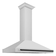 ZLINE 48" Autograph Edition Stainless Steel Range Hood with Stainless Steel Shell (KB4STZ-48) - The Home Selection