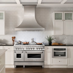 ZLINE 48" Dual Fuel Range in Stainless Steel - RA48 - The Home Selection