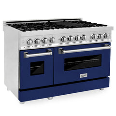 ZLINE 48" Dual Fuel Range in Stainless Steel - RA48 - The Home Selection