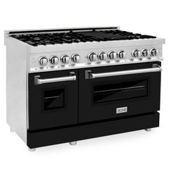 ZLINE 48" Dual Fuel Range in Stainless Steel - RA48 - The Home Selection
