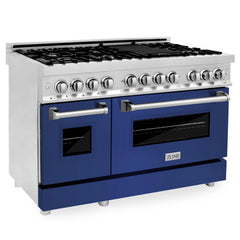ZLINE 48" Dual Fuel Range in Stainless Steel - RA48 - The Home Selection