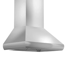 ZLINE 48" Ducted Wall Mount Range Hood with Dual Remote Blower in Stainless Steel (687-RD-48) - The Home Selection