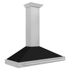 ZLINE 48" DuraSnow® Stainless Steel Range Hood with Shell and Stainless Steel Handle (KB4SNX-48) - The Home Selection