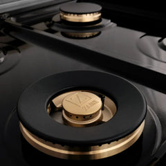 ZLINE 48-Inch 6.0 cu. ft. Electric Oven and Gas Cooktop Dual Fuel Range with Griddle and Brass Burners in Fingerprint Resistant Stainless - RAS-SN-BR-GR-48 - The Home Selection