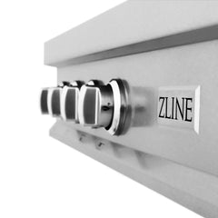 ZLINE 48-Inch Porcelain Gas Stovetop in Fingerprint Resistant Stainless Steel with 7 Gas Burners and Griddle - RTS-GR-48 - The Home Selection