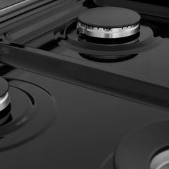 ZLINE 48-Inch Porcelain Gas Stovetop with 7 Gas Burners and Griddle and Griddle - RT-GR-48 - The Home Selection