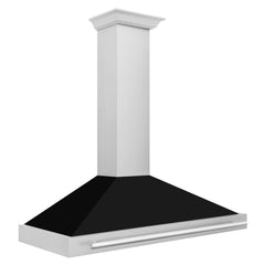 ZLINE 48" Stainless Steel Range Hood with Shell and Stainless Steel Handle (KB4STX-BLM-48) - The Home Selection