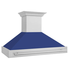 ZLINE 48" Stainless Steel Range Hood with Stainless Steel Handle (8654STX-48) - The Home Selection