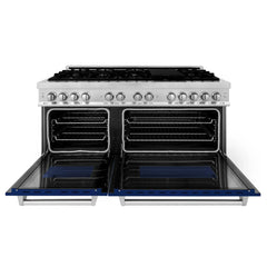 ZLINE 60" 7.4 cu. ft. Dual Fuel Range with Gas Stove and Electric Oven in Stainless Steel (RA60) - The Home Selection
