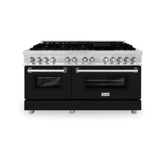 ZLINE 60" 7.4 cu. ft. Dual Fuel Range with Gas Stove and Electric Oven in Stainless Steel (RA60) - The Home Selection