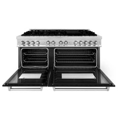 ZLINE 60" 7.4 cu. ft. Dual Fuel Range with Gas Stove and Electric Oven in Stainless Steel (RA60) - The Home Selection