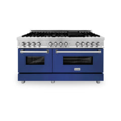 ZLINE 60" 7.4 cu. ft. Dual Fuel Range with Gas Stove and Electric Oven in Stainless Steel (RA60) - The Home Selection