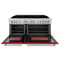 ZLINE 60" 7.4 cu. ft. Dual Fuel Range with Gas Stove and Electric Oven in Stainless Steel (RA60) - The Home Selection