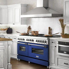 ZLINE 60" 7.4 cu. ft. Dual Fuel Range with Gas Stove and Electric Oven in Stainless Steel (RA60) - The Home Selection