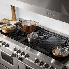 ZLINE 60” Dual Fuel Range in Stainless Steel - RA60 - The Home Selection