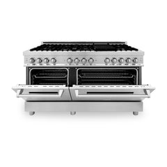 ZLINE 60” Dual Fuel Range in Stainless Steel - RA60 - The Home Selection