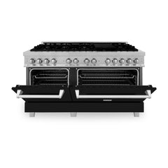 ZLINE 60" Professional Dual Fuel Range in DuraSnow® - RAS-SN-60 - The Home Selection