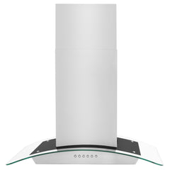 ZLINE Alpine Series Convertible Island Mount Range Hood in Stainless Steel - ALP70IS - The Home Selection