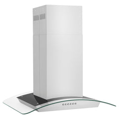 ZLINE Alpine Series Convertible Island Mount Range Hood in Stainless Steel - ALP70IS - The Home Selection